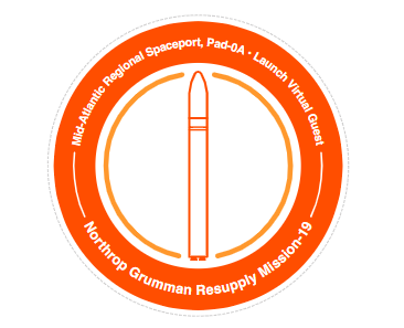 NASA Mission Stamp - Northrop Grumman Resupply Mission-19